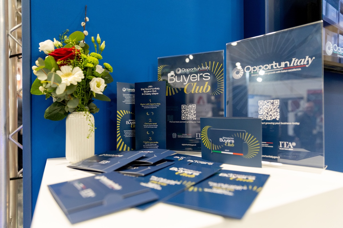 L'OpportunItaly Buyers Club è uno spazio dedicato a chi vuole costruire relazioni con il mondo produttivo italiano